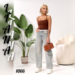 Джинси БАГГІ жіночі оптом Liana