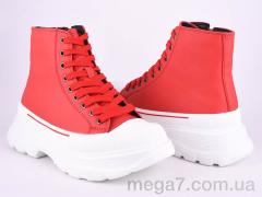 Ботинки, Violeta оптом 166-31 red-white