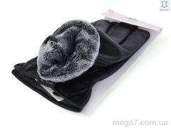 Перчатки, PAIDI оптом 53-1 black батал