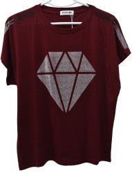 Футболки жіночі БАТАЛ оптом