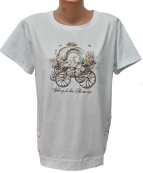 Футболки жіночі БАТАЛ оптом 