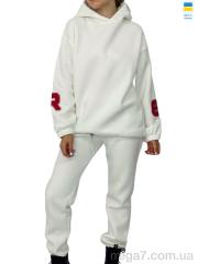 Спортивный костюм, Kram оптом 00305 білий батал
