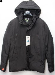 Куртки зимние мужские БАТАЛ (черный) оптом 24851796 Y-2-2