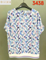Блузы женские БАТАЛ оптом 01325486 3438-12