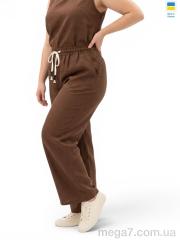 Брюки, Sport style оптом 49058 шоколад