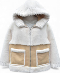 Шуби двосторонні жіночі БАТАЛ оптом