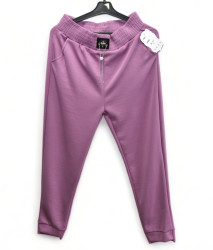 Спортивные штаны женские БАТАЛ оптом 45826130 KW-057-6