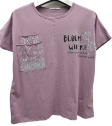 Футболки женские БАТАЛ оптом 05167492 2554-200