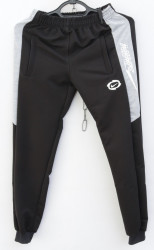 Спортивные штаны подростковые (black) оптом 60328541 01-20