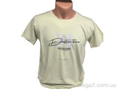 Футболка, TurkishBrend оптом C002 блідо-жовтий