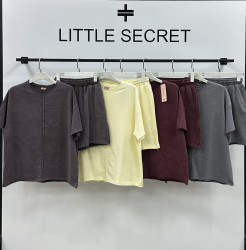 Спортивные костюмы женские (желтый) оптом 30169458 500460-171