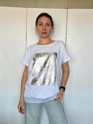 Футболки женские БАТАЛ оптом 27964130 2731-177