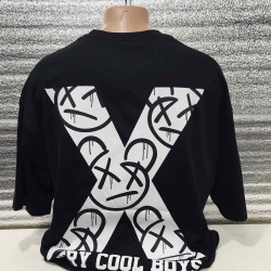 Футболки мужские (чёрные) оптом 37942608 5143-109