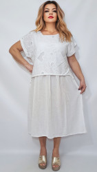 Платья женские БАТАЛ оптом 04237918 50-15