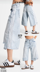 Шорты джинсовые женские ITS BASIC оптом 41692753 3278-16