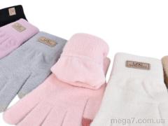 Перчатки, Королева оптом J2024 (альпака) mix