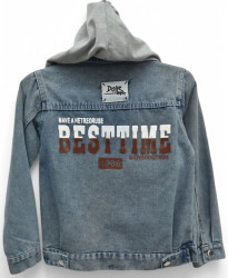 Куртки джинсовые подростковые оптом 95860723 0303-152