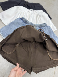 Спідниці - шорти жіночі джинсові оптом