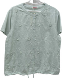 Футболки женские БАТАЛ оптом 62178039 8828-85