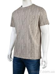 Футболка, Мир оптом 4117-NT571-7 brown