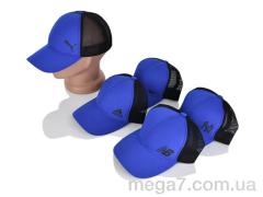 Кепка, STARK оптом Бейсболка з накатом трикотаж-сітка mix