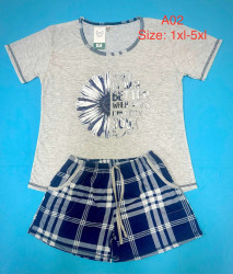 Нічні піжами жіночі ПОЛУБАТАЛ оптом