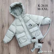 Куртка, Kids-modnik оптом K2618 м'ята