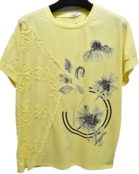 Футболки женские БАТАЛ оптом 62970453 7135-150