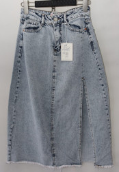 Юбки джинсовые женские MIELE WOMAN оптом 83621704 187-7