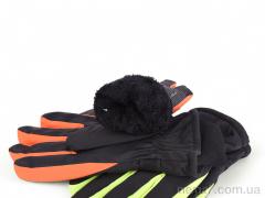 Перчатки, PAIDI оптом 503 чоловічі лижні плащівка mix