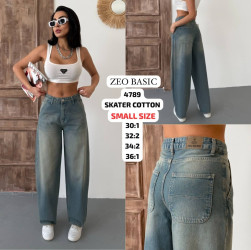 Джинсы женские ZEO BASIC оптом 63987450 4789-24