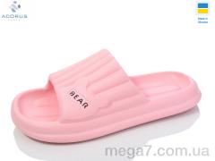 Шлепки, Acorus оптом ACORUS Slippers T111 рожевий