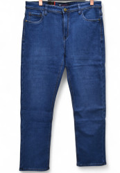 Джинсы мужские на флисе LS.LONGFEI БАТАЛ оптом LS-JEANS  16835429 1076-77