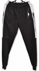 Спортивные штаны мужские (черный) оптом 20869743 02-36