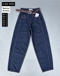 Джинсы женские VONNAVI БАГГИ оптом 95370241 1194-0023