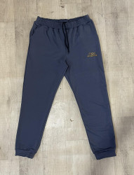 Спортивные штаны женские БАТАЛ (blue) оптом 50719368 04-17