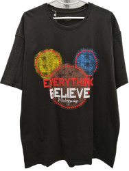 Футболки женские БАТАЛ оптом 19248750 B22-104