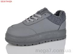 Кроссовки, QQ&Панда оптом T018 grey