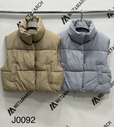 Жилетки женские (мокко) оптом 74805631 J0092-74
