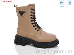 Ботинки, QQ shoes оптом 5233 khaki