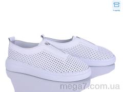 Слипоны, Mona Lisa оптом 1070 білий