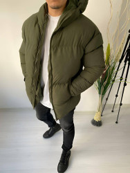 Куртки зимние мужские (хаки) оптом Турция 52307684 0228-6
