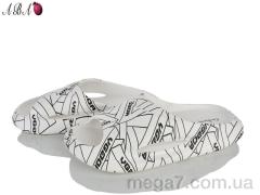 Шлепки, Aba оптом T2320-9 white