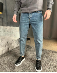 Джинси чоловічі I8DENIM оптом THREE BLACK  