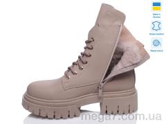 Ботинки, Prime-Opt оптом Paradize ЗИМА 416 капучино шкіра(37-40)