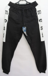 Спортивные штаны мужские (black) оптом 03847295 01-4