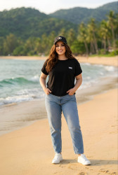 Футболки женские БАТАЛ оптом 64518037 2509-29