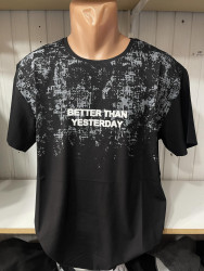 Футболки мужские БАТАЛ оптом 59128376 69-3