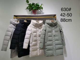 Куртки зимние женские (черный) оптом 16708235 630-16