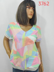 Блузки женские БАТАЛ оптом 67432859 3762-11